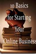 10 Basics for Starting Your Online Business