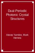 Dual-Periodic Photonic Crystal Structures