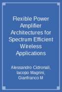 Flexible Power Amplifier Architectures for Spectrum Efficient Wireless Applications