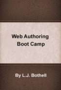 Web Authoring Boot Camp