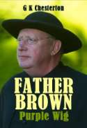Father Brown - Purple Wig