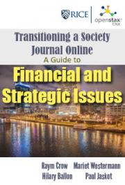 Transitioning a Society Journal Online: A Guide to Financial and Strategic Issues