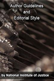 NIJ Author Guidelines and Editorial Style