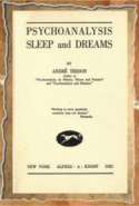 Psychoanalysis, sleep and dreams (1921)