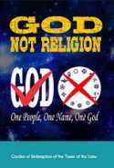 God Not Religion