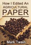 How I Edited An Agricultural Paper